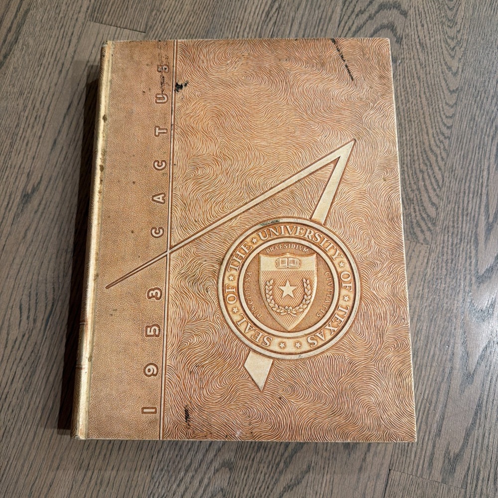 1953 University of Texas Yearbook The Cactus UT Austin Longhorns vol 60